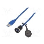 Conector {{Tip conector}}, piuliţa din spate, pt. montare pe panou, ENCITECH - 1310-1015-05