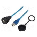 Conector {{Tip conector}}, piuliţa din spate, pt. montare pe panou, ENCITECH - 1310-1018-02