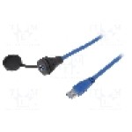 Conector {{Tip conector}}, piuliţa din spate, pt. montare pe panou, ENCITECH - 1310-1019-04 Conector {{Tip conector}}, piuliţa din spate, pt. montare pe panou, ENCITECH - 1310-1019-04