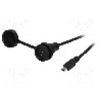 Conector {{Tip conector}}, piuliţa din spate, pt. montare pe panou, ENCITECH - 1310-1021-01 Conector {{Tip conector}}, piuliţa din spate, pt. montare pe panou, ENCITECH - 1310-1021-01