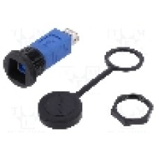 Conector {{Tip conector}}, piuliţa din spate, pt. montare pe panou, ENCITECH - 1310-1030-02