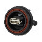 Conector {{Tip conector}}, pt. montare pe panou, BULGIN - PX0842/A