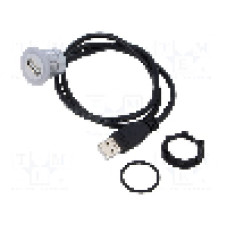 Conector {{Tip conector}}, versiune USB 2.0, {{Orientare spaţiala}}, ONPOW - USB-05C