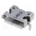 Conector USB AB micro, {{Montare mecanica}}, ADAM TECH - MCR-AB1-S-RA-SMT-CS1-TR Conector USB AB micro, {{Montare mecanica}}, ADAM TECH - MCR-AB1-S-RA-SMT-CS1-TR