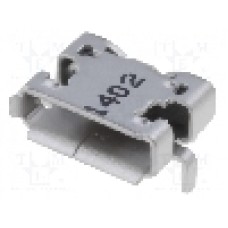 Conector USB AB micro, {{Montare mecanica}}, ADAM TECH - MCR-AB1-S-RA-SMT-CS1-TR