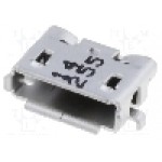 Conector USB AB micro, pentru PCB, MOLEX - 47589-0001 Conector USB AB micro, pentru PCB, MOLEX - 47589-0001