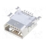 Conector USB AB mini, pentru PCB, MOLEX - 67803-8020
