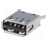 Conector USB A, ADAM TECH - USB-A-S-VT