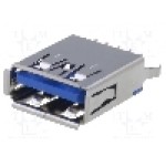 Conector USB A, ADAM TECH - USB-A3-S-VT-CS1-15-HT