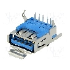 Conector USB A, {{Montare mecanica}}, AMPHENOL - LUSB-3193-00 Conector USB A, {{Montare mecanica}}, AMPHENOL - LUSB-3193-00