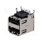 Conector USB A, {{Montare mecanica}}, AMPHENOL - TUEA4F4D3B