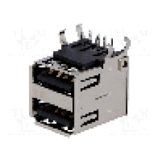 Conector USB A, {{Montare mecanica}}, AMPHENOL - TUEA4F4D3B