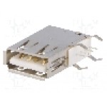 Conector USB A, ATTEND, 205F-DAN0-R, T137816