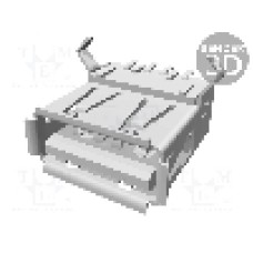 Conector USB A, {{Montare mecanica}}, TE Connectivity - 292303-7 Conector USB A, {{Montare mecanica}}, TE Connectivity - 292303-7