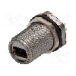 Conector USB A mini, pentru PCB, piuliţa din faţa, pt. montare pe panou, ENCITECH - 1310-0008-02