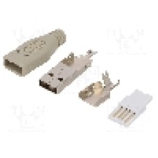 Conector USB A, pe cablu, LOGILINK - UP0001