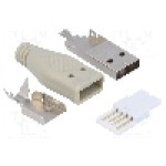 Conector USB A, pe cablu, {{Producator}} - 
