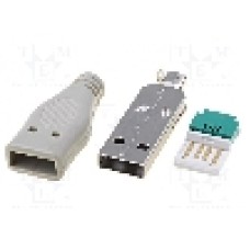 Conector USB A, pe cablu, {{Producator}} - 
