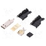 Conector USB A, pe cablu, TE Connectivity - 2013798-1