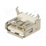 Conector USB A, pentru PCB, KEYSTONE - 920