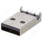 Conector USB A, pentru PCB, KEYSTONE - 931