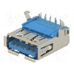 Conector USB A, pentru PCB, KEYSTONE - 945