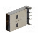 Conector USB A, pentru PCB, LUMBERG - 2410 07 Conector USB A, pentru PCB, LUMBERG - 2410 07
