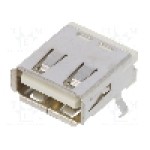 Conector USB A, pentru PCB, MOLEX - 67643-3910 Conector USB A, pentru PCB, MOLEX - 67643-3910