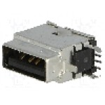 Conector USB A, pentru PCB, MOLEX - 89485-8000