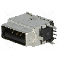 Conector USB A, pentru PCB, MOLEX - 89485-8000 Conector USB A, pentru PCB, MOLEX - 89485-8000