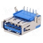 Conector USB A, pentru PCB, NINIGI - USBA-G3.0/1