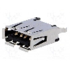 Conector USB A, pentru PCB, TE Connectivity - 1734366-1