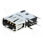 Conector USB A, pentru PCB, TE Connectivity - 292336-1