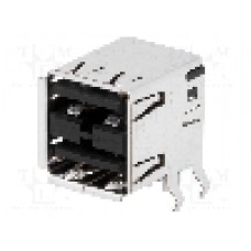 Conector USB A, pentru PCB, TE Connectivity - 5787617-1