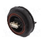 Conector USB A, piuliţa din faţa, pt. montare pe panou, BULGIN - PX0845/A