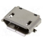 Conector USB B micro, {{Montare mecanica}}, ATTEND - 207A-BBA0-R