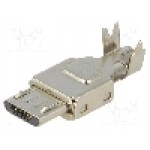 Conector USB B micro, pe cablu, KEYSTONE - 941 Conector USB B micro, pe cablu, KEYSTONE - 941