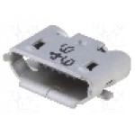 Conector USB B micro, pentru PCB, MOLEX - 47346-0001 Conector USB B micro, pentru PCB, MOLEX - 47346-0001