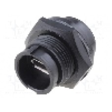 Conector USB B micro, piuliţa din faţa, pt. montare pe panou, sucit, SWITCHCRAFT - DCP-USBCB-SC Conector USB B micro, piuliţa din faţa, pt. montare pe panou, sucit, SWITCHCRAFT - DCP-USBCB-SC