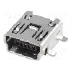 Conector USB B mini, JST - UB-M5BR-G14-4S Conector USB B mini, JST - UB-M5BR-G14-4S
