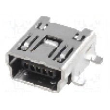 Conector USB B mini, JST - UB-M5BR-G14-4S