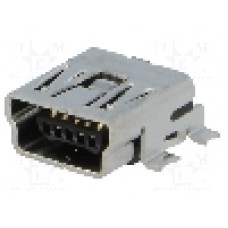 Conector USB B mini, pentru PCB, MOLEX - 67503-1230 Conector USB B mini, pentru PCB, MOLEX - 67503-1230