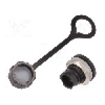 Conector USB B mini, piuliţa din faţa, pt. montare pe panou, CONEC - 17-250021