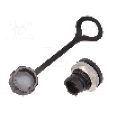 Conector USB B mini, piuliţa din faţa, pt. montare pe panou, CONEC - 17-250021