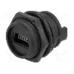 Conector USB B mini, pt. montare pe panou, EDAC - 690-W05-260-044