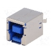 Conector USB B, pentru PCB, AMPHENOL - TUEB9F1D1Y Conector USB B, pentru PCB, AMPHENOL - TUEB9F1D1Y