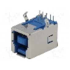 Conector USB B, pentru PCB, ATTEND - 209D-DG01