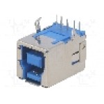 Conector USB B, pentru PCB, CONNFLY - DS1099-02-LN0