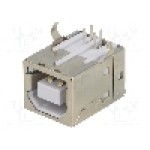 Conector USB B, pentru PCB, KEYSTONE - 924
