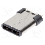 Conector USB C, {{Montare mecanica}}, AMPHENOL - 12401562E4#2A Conector USB C, {{Montare mecanica}}, AMPHENOL - 12401562E4#2A